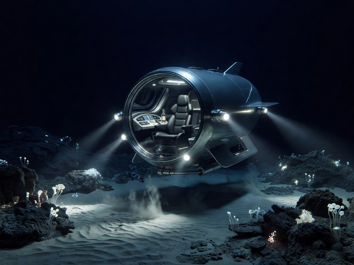 Triton 36000 Full Ocean Depth Ultra-Luxury Private Exploration Submersible